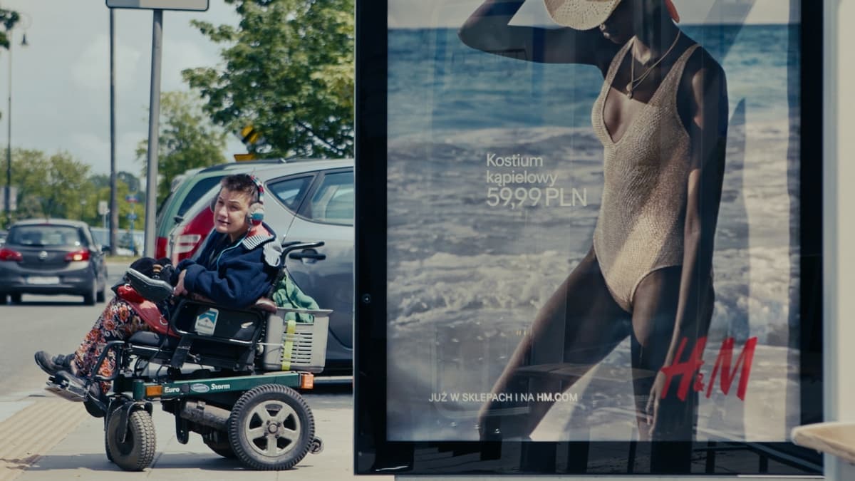 Chłopiec który biegnie